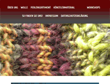 Tablet Screenshot of kreativhaus-pollok.de